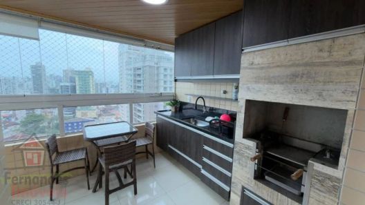 Apartamento com 3 Quartos à venda, 89m² no Guilhermina, Praia Grande