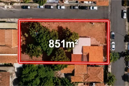 Lote/Terreno à venda, 851m² no Vila Antártica, Botucatu