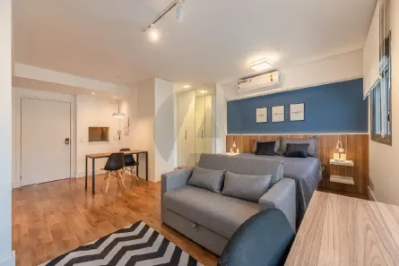 Apartamento com 1 Quarto para alugar, 38m² no Três Figueiras, Porto Alegre