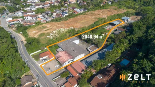 Prédio Comercial à venda, 2049m² no Ponta Aguda, Blumenau
