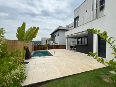 Casa de Condomínio com 4 Quartos para venda ou aluguel, 332m² no Cidade Tamboré, Santana de Parnaíba