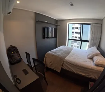 Apartamento com 1 Quarto para alugar, 15m² no Tambaú, João Pessoa