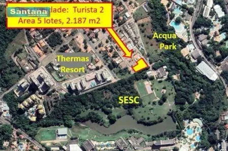 Lote/Terreno à venda, 2187m² no Do Turista 2ª Etapa, Caldas Novas