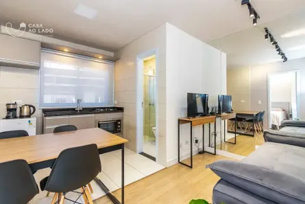 Apartamento com 1 Quarto à venda, 27m² no Guaíra, Curitiba