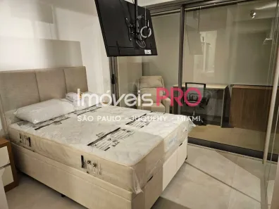 Apartamento com 1 Quarto para alugar, 28m² no Pinheiros, São Paulo