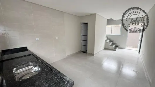 Casa de Condomínio com 2 Quartos à venda, 50m² no Maracanã, Praia Grande