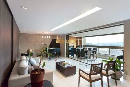 Apartamento com 4 Quartos para alugar, 200m² no Vila da Serra, Nova Lima