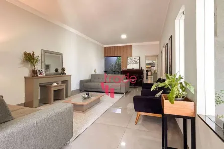 Casa de Condomínio com 3 Quartos para venda ou aluguel, 169m² no Bonfim Paulista, Ribeirão Preto