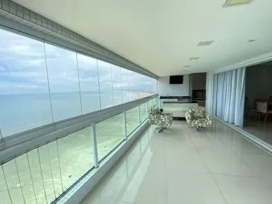 Apartamento com 3 Quartos para alugar, 193m² no Canto do Forte, Praia Grande