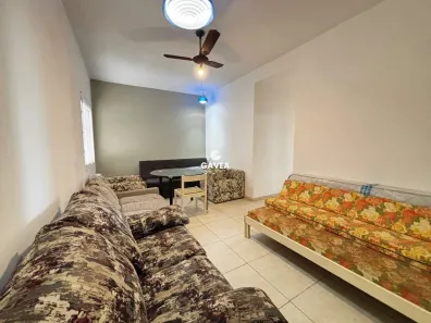 Apartamento com 2 Quartos para alugar, 60m² no Gonzaga, Santos