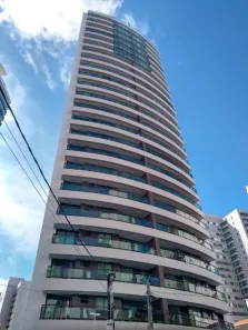 Apartamento com 3 Quartos para alugar, 73m² no Meireles, Fortaleza