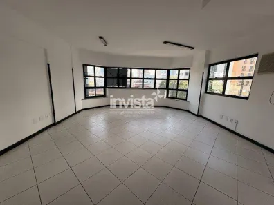 Sala Comercial para alugar, 110m² no Aparecida, Santos