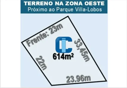 à venda, 614m² no Vila Hamburguesa, São Paulo
