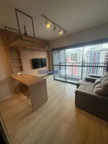 Apartamento com 1 Quarto para alugar, 37m² no Indianópolis, São Paulo