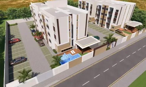 Apartamento com 2 Quartos à venda, 49m² no Tabapuá Brasília II (Jurema), Caucaia