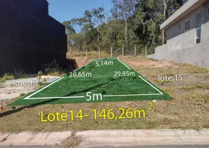 Lote/Terreno à venda, 146m² no Jardim Atalaia, Cotia