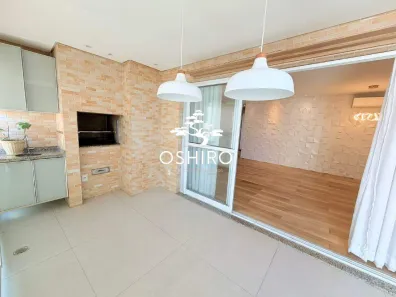 Apartamento com 3 Quartos para alugar, 103m² no Ponta da Praia, Santos