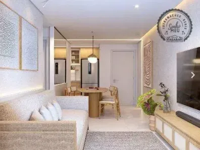 Apartamento com 2 Quartos à venda, 71m² no Guilhermina, Praia Grande