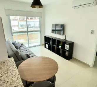 Apartamento com 1 Quarto para alugar, 56m² no José Menino, Santos
