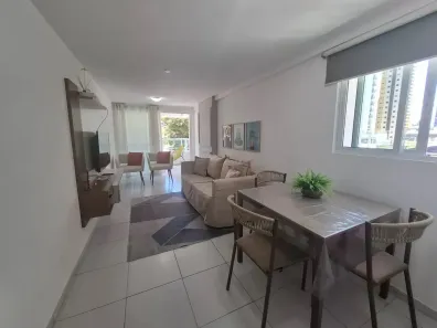Apartamento com 1 Quarto para alugar, 49m² no Manaíra, João Pessoa
