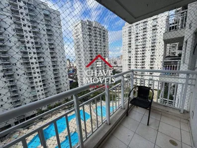 Apartamento com 2 Quartos para alugar, 62m² no Marapé, Santos