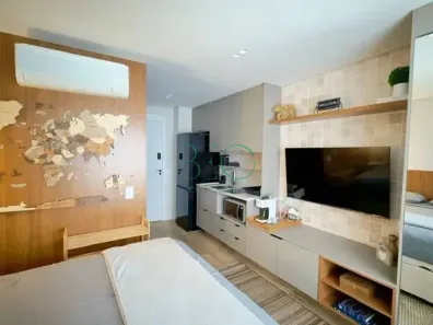 Apartamento com 1 Quarto para alugar, 24m² no Vila Cordeiro, São Paulo