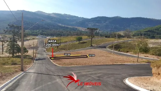 Lote/Terreno à venda, 200m² no , Jacutinga