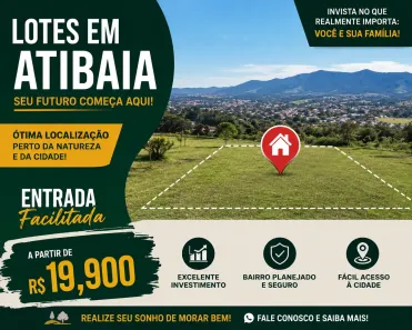 Lote/Terreno à venda, 600m² no Tanque, Atibaia