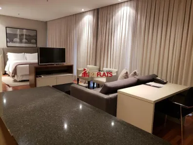 Flat com 1 Quarto para alugar, 62m² no Vila Olímpia, São Paulo