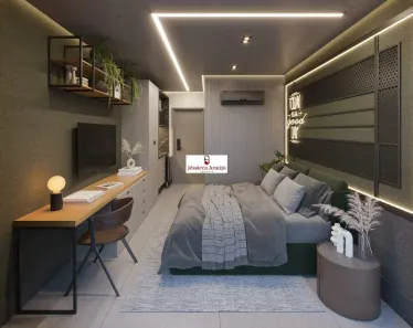 Flat com 1 Quarto à venda, 20m² no Cabo Branco, João Pessoa