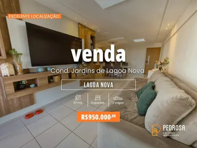 Apartamento com 3 Quartos à venda, 117m² no Lagoa Nova, Natal