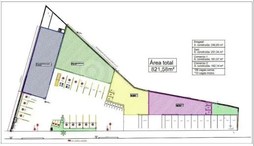 Galpão/Depósito/Armazém para alugar, 162m² no Cascata, Paulínia
