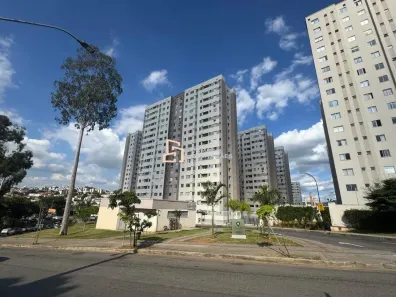 Apartamento com 3 Quartos para alugar, 65m² no JK, Contagem