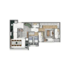 Apartamento com 2 Quartos à venda, 76m² no Vila Regente Feijó, São Paulo
