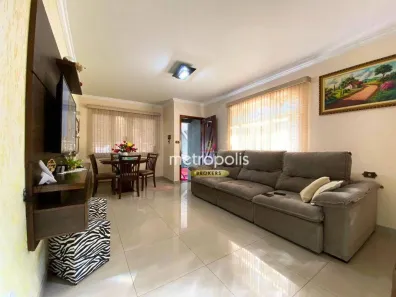 Sobrado com 6 Quartos à venda, 280m² no Vila Palmares, Santo André