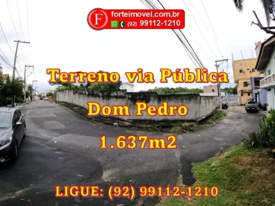 Lote/Terreno à venda, 1637m² no Dom Pedro I, Manaus