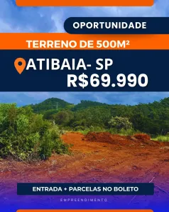 Lote/Terreno à venda, 600m² no Atibaia Vista da Montanha, Atibaia
