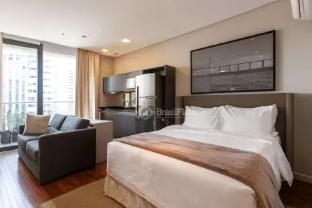 Flat com 1 Quarto para alugar, 36m² no Vila Olímpia, São Paulo