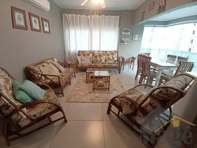 Apartamento com 3 Quartos para alugar, 154m² no Vila Alzira, Guarujá