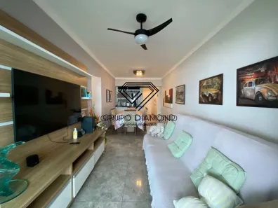 Apartamento com 2 Quartos para alugar, 73m² no Caiçara, Praia Grande