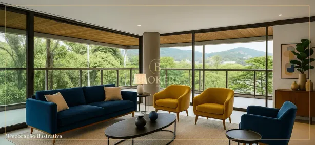 Apartamento com 4 Quartos à venda, 214m² no Lagoa, Rio de Janeiro