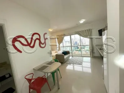Flat com 1 Quarto para alugar, 42m² no Brooklin Paulista, São Paulo