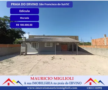 Casa com 1 Quarto à venda, 70m² no Praia do Ervino, São Francisco do Sul