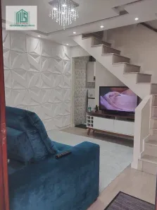 Casa de Condomínio com 2 Quartos à venda, 47m² no Vila João Ramalho, Santo André