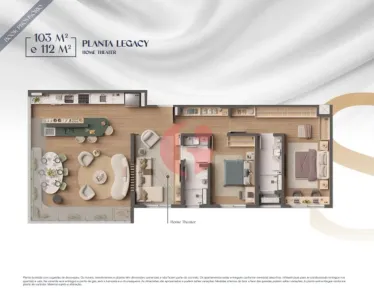 Apartamento com 3 Quartos à venda, 112m² no Jardim Apolo I, São José dos Campos