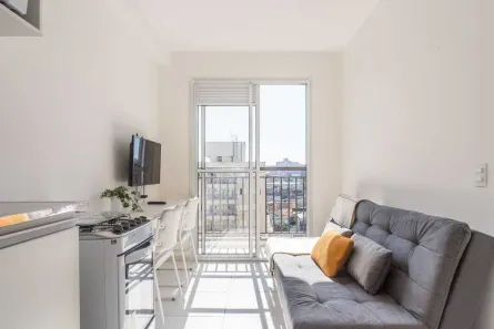 Apartamento com 1 Quarto para alugar, 28m² no Vila Tolstoi, São Paulo