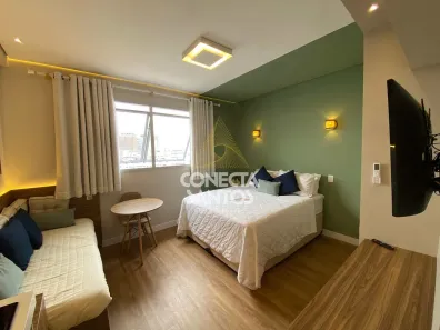 Flat com 1 Quarto à venda, 24m² no Pompéia, Santos