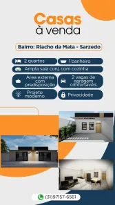 Casa com 2 Quartos à venda, 55m² no , Sarzedo