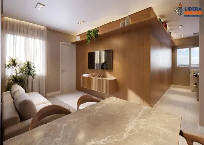Apartamento com 2 Quartos à venda, 36m² no Papagaio, Feira de Santana