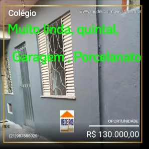 Casa com 1 Quarto à venda, 70m² no Colégio, Rio de Janeiro